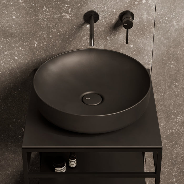FORM round countertop washbasin by Alice Ceramica