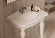 BOHEME Console Washbasin 95 cm in a bathroom setting – Alice Ceramica