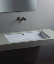 CUBIC Undermount washbasin – Alice Ceramica, view 2