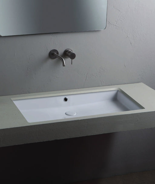 CUBIC Undermount washbasin – Alice Ceramica, view 2