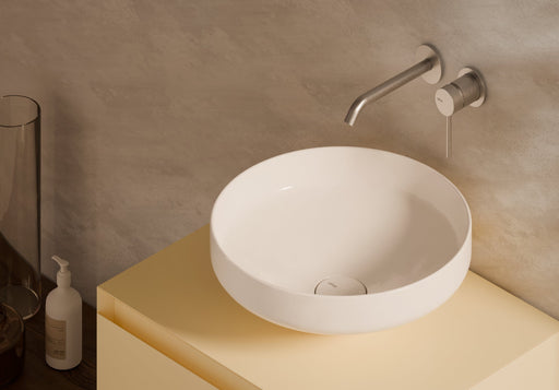 EQUILIBRIUM Countertop Basin 42 cm H15 in a bathroom setting – Alice Ceramica