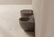 FORM 50 Back-to-Wall WC and bidet in a bathroom setting – Alice Ceramica
