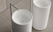 IDILLA Freestanding Washbasin in a bathroom setting – Alice Ceramica