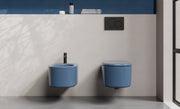 IDILLA Wall-Hung WC and bidet in a bathroom setting – Alice Ceramica