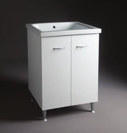 LAUNDRY BRACCIANO wash tub 60 x 50 with washboard – Alice Ceramica, view 2