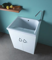 LAUNDRY BRAIES wash tub 60 x 60 with washboard – Alice Ceramica