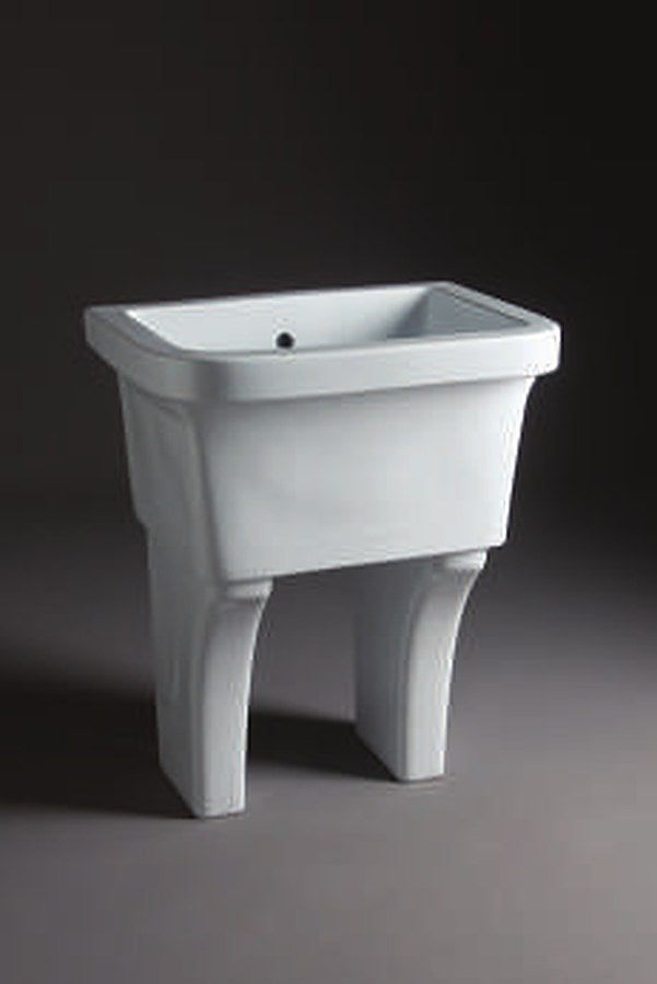 LAUNDRY Ceramic legs for 60 x 50 sink – Alice Ceramica, view 2