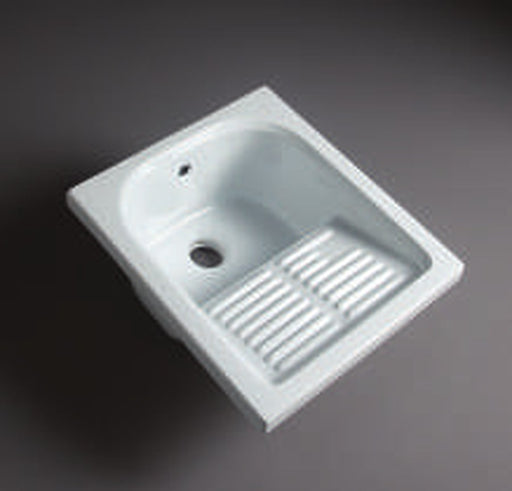 LAUNDRY MISURINA wash tub 44 x 52 with washboard – Alice Ceramica