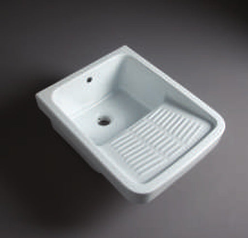 LAUNDRY Ceramic sink with washboard – Alice Ceramica