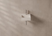 SPY Wall-Hung or Countertop Basin 30x30 in a bathroom setting – Alice Ceramica