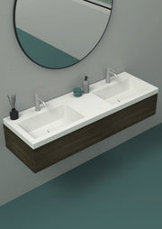 TAGO Double washbasin 141 x 46 – Alice Ceramica