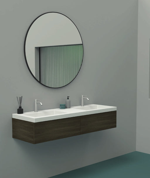 TAGO Double washbasin 141 x 46 – Alice Ceramica, view 2