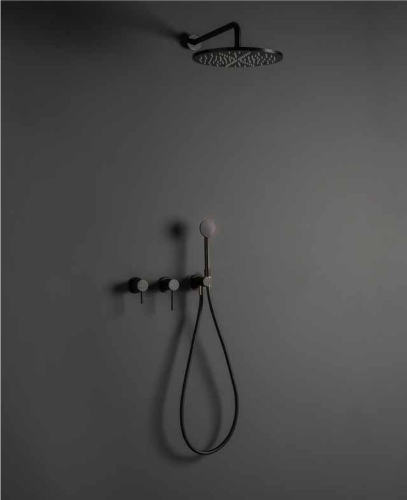 MATH Round Shower Head PVD – Alice Ceramica, view 2