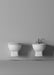 Bidet Boheme Hung / Sospeso - Alice Ceramica - Italian Bathrooms online store - 100% made in Italy