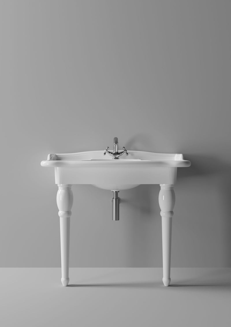 Boheme Washbasin Consolle 95 / Lavabo Consolle 95 - Alice Ceramica - Italian Bathrooms online store - 100% made in Italy