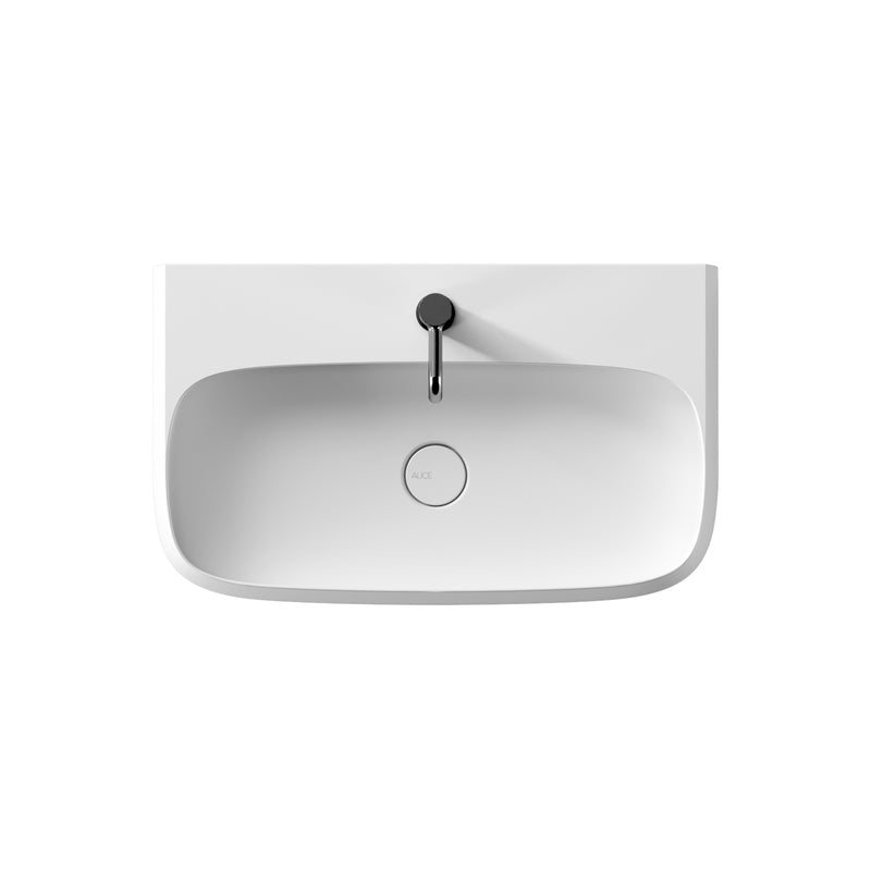 NUR Washbasin 75cm x 45cm - Italian Bathrooms