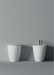 Bidet Form Volver a la pared / Appoggio Square - Alice Ceramica - Italian Bathrooms tienda online - 100% made in Italy
