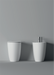 Bidet Form Terug naar Wall / Appoggio Square H50 - Alice Ceramica - Italian Bathrooms online winkel - 100% gemaakt in Italië