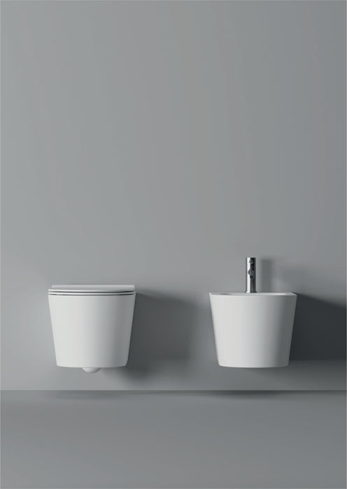 Bidet Form Hung / Sospeso Square - Alice Ceramica - Italian Bathrooms Online-Shop - 100% hergestellt in Italien