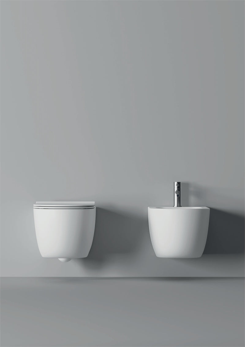 Bidet Hung / Sospeso Unica 50 - Alice Ceramica - Italian Bathrooms online store - 100% made in Italy