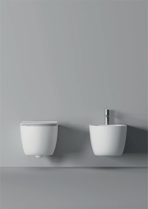 Bidet Hung / Sospeso Unica 55 - Alice Ceramica - Italian Bathrooms online store - 100% made in Italy