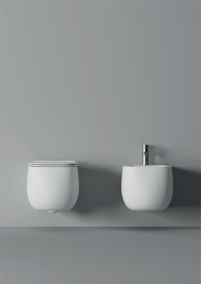 NUR Wall-Hung Bidet by Alice Ceramica