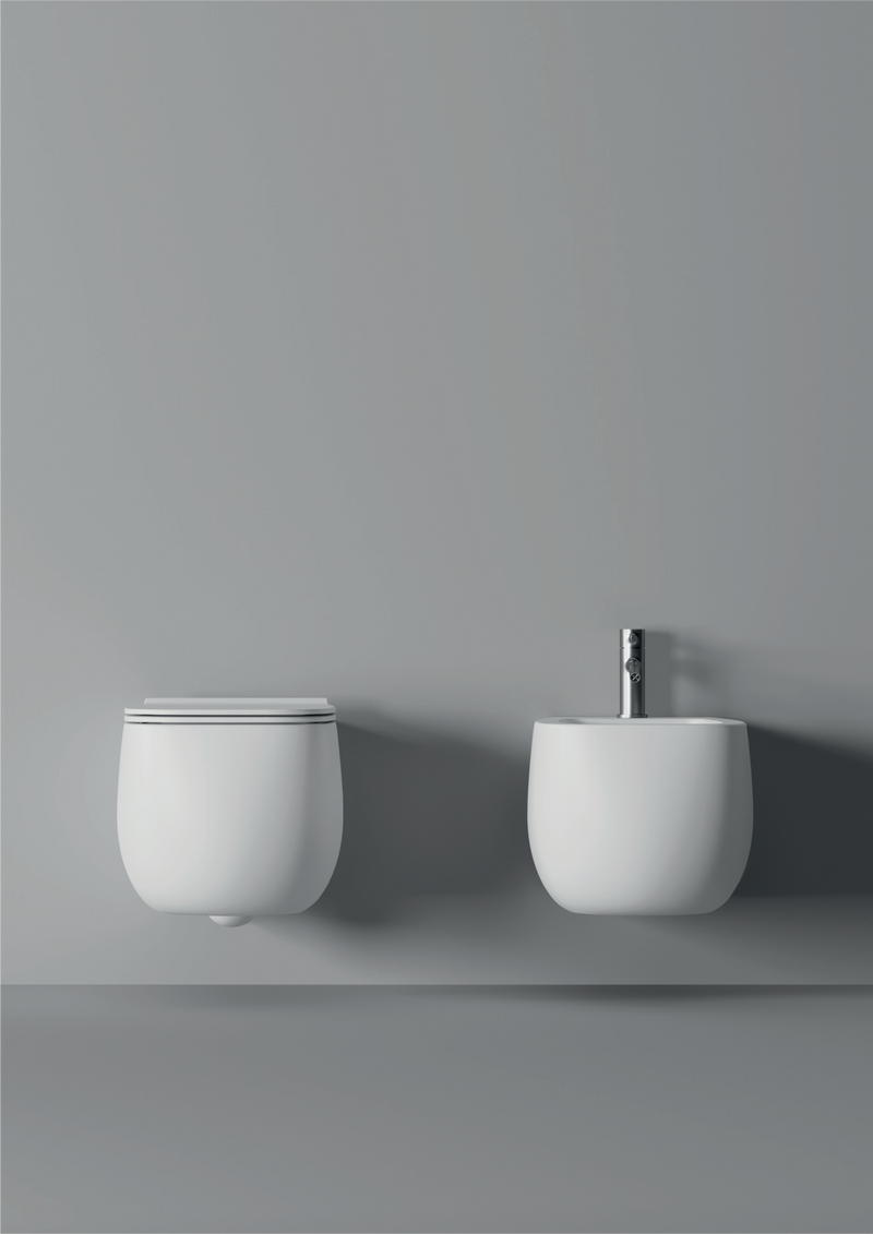 NUR Wall-Hung Bidet by Alice Ceramica