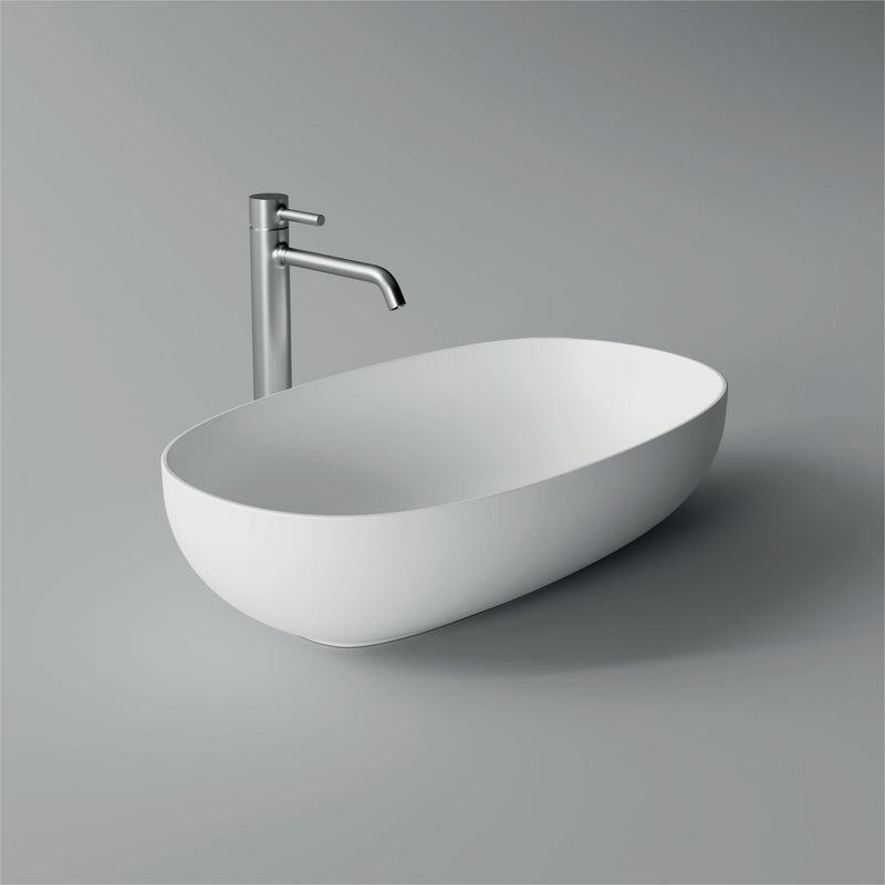 FORM Washbasin / Lavabo 60cm x 35cm H15 - Alice Ceramica - Italian Bathrooms online store - 100% made in Italy
