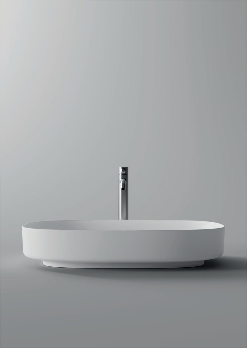 FORM Washbasin / Lavabo 65cm x 40cm - Alice Ceramica - Italian Bathrooms online store - 100% made in Italy