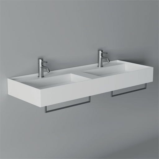 Hide Washbasin / Lavabo 120cm x 45cm - Alice Ceramica - Italian Bathrooms online store - 100% made in Italy