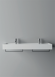 HIDE Wall-Hung/Countertop Basin 120x45 by Alice Ceramica