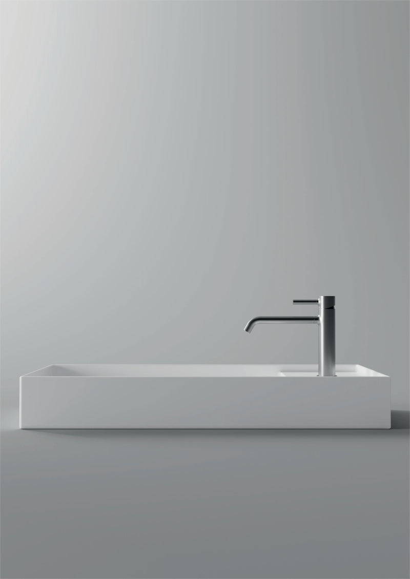 Hide Washbasin / Lavabo 85cm x 37cm - Alice Ceramica - Italian Bathrooms online store - 100% made in Italy