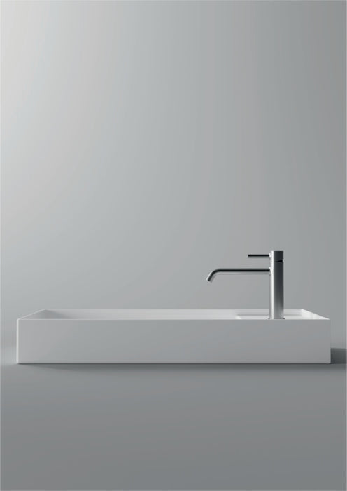 Hide Washbasin / Lavabo 85cm x 37cm - Alice Ceramica - Italian Bathrooms online store - 100% made in Italy
