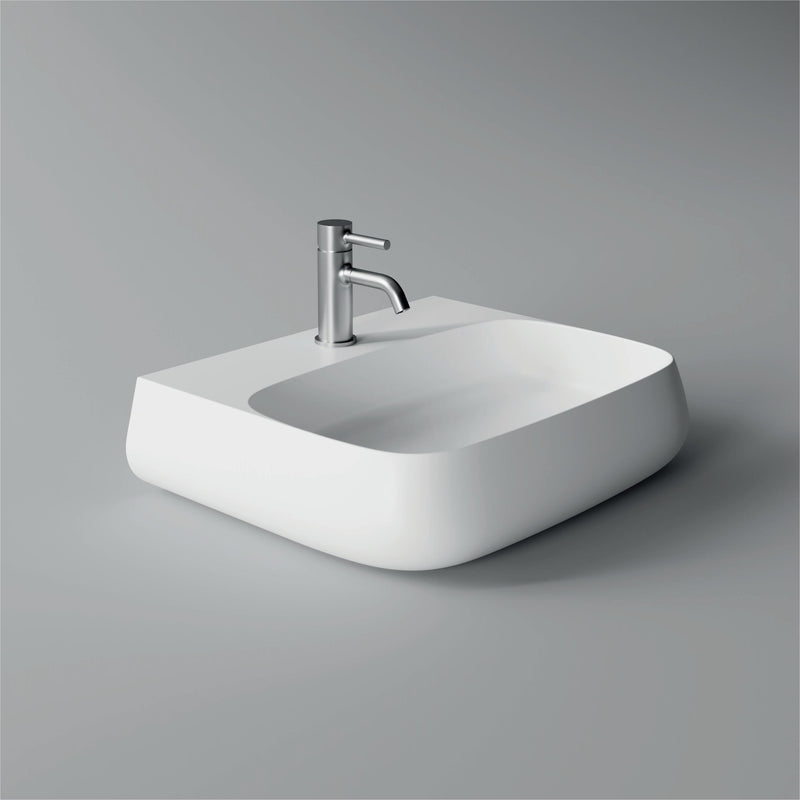 NUR Washbasin / Lavabo 55cm x 45cm - Alice Ceramica - Italian Bathrooms online store - 100% made in Italy