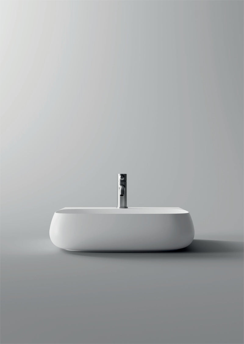 NUR Washbasin / Lavabo 55cm x 45cm - Alice Ceramica - Italian Bathrooms online store - 100% made in Italy