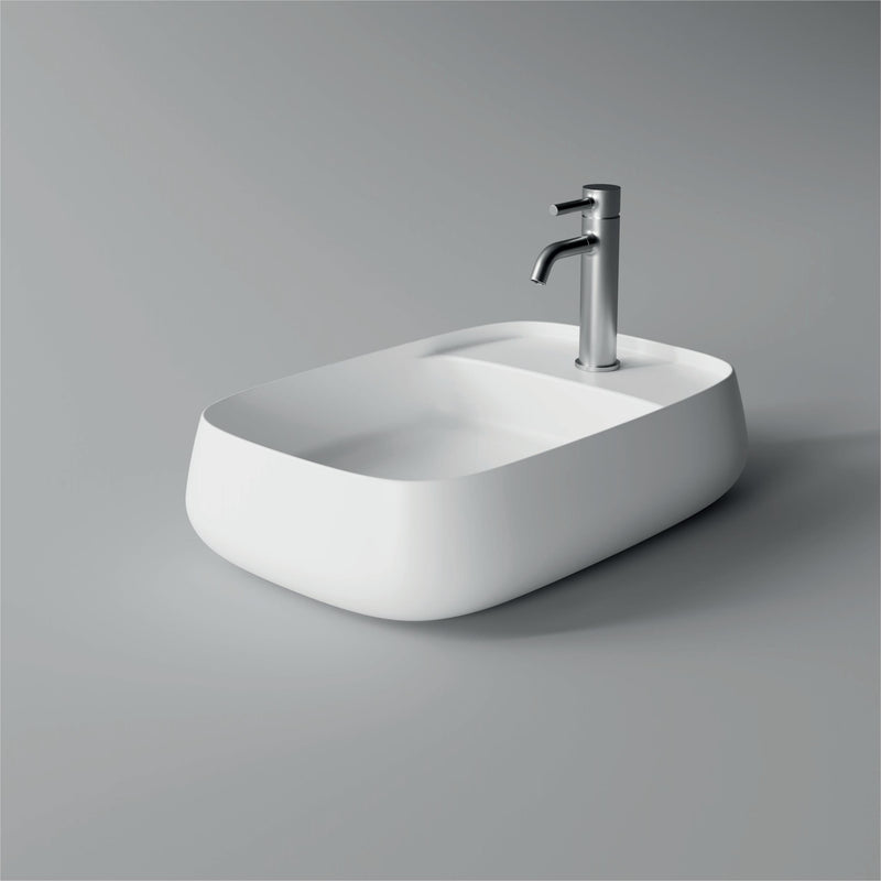 NUR Washbasin / Lavabo 60cm x 40cm - Alice Ceramica - Italian Bathrooms online store - 100% made in Italy