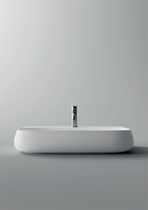 NUR Washbasin / Lavabo 75cm x 45cm - Alice Ceramica - Italian Bathrooms online store - 100% made in Italy