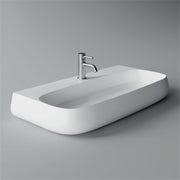 NUR Washbasin / Lavabo 90cm x 45cm - Alice Ceramica - Italian Bathrooms online store - 100% made in Italy