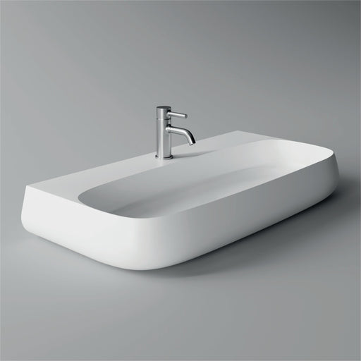 NUR Washbasin / Lavabo 90cm x 45cm - Alice Ceramica - Italian Bathrooms online store - 100% made in Italy