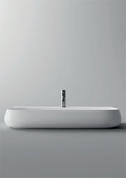 NUR Washbasin / Lavabo 90cm x 45cm - Alice Ceramica - Italian Bathrooms online store - 100% made in Italy