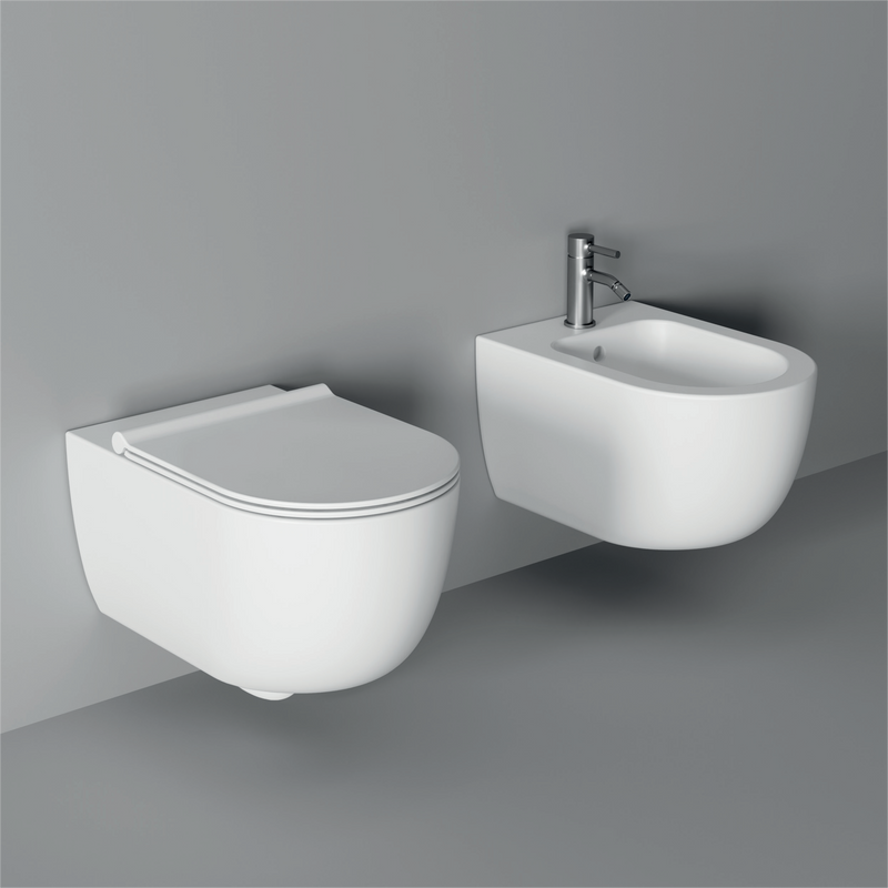 Unica 50 WC Hung / Sospeso - Alice Ceramica - Italian Bathrooms online store - 100% made in Italy