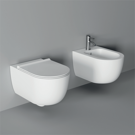 Unica 50 WC opgehangen / Sospeso - Alice Ceramica - Italian Bathrooms online winkel - 100% gemaakt in Italië