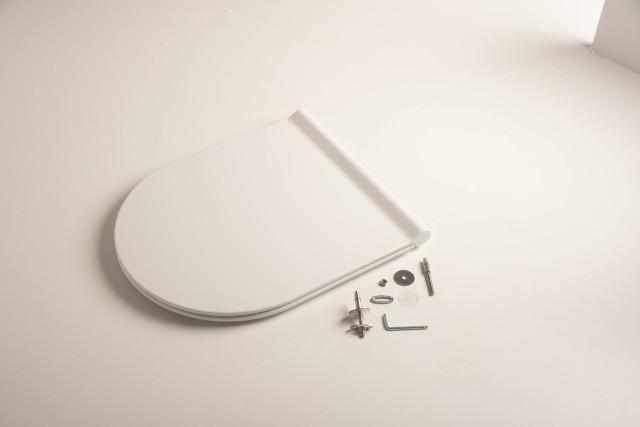 Unica / Form Seat cover Soft Close Easy release - Alice Ceramica - Italian Bathrooms online store - 100% made in Italy
