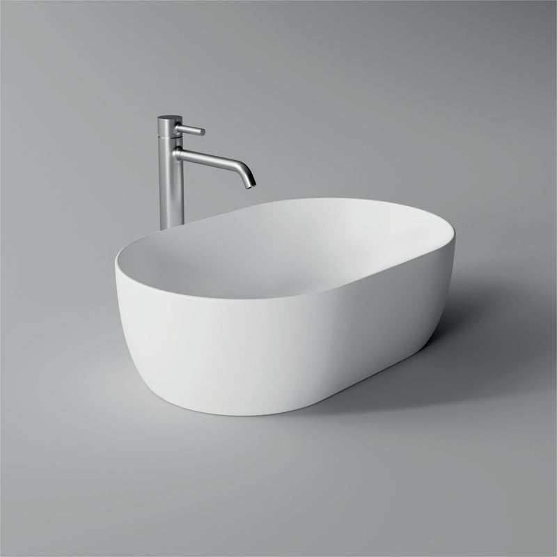 Washbasin / Lavabo Unica 55cm x 35cm - Alice Ceramica - Italian Bathrooms online store - 100% made in Italy