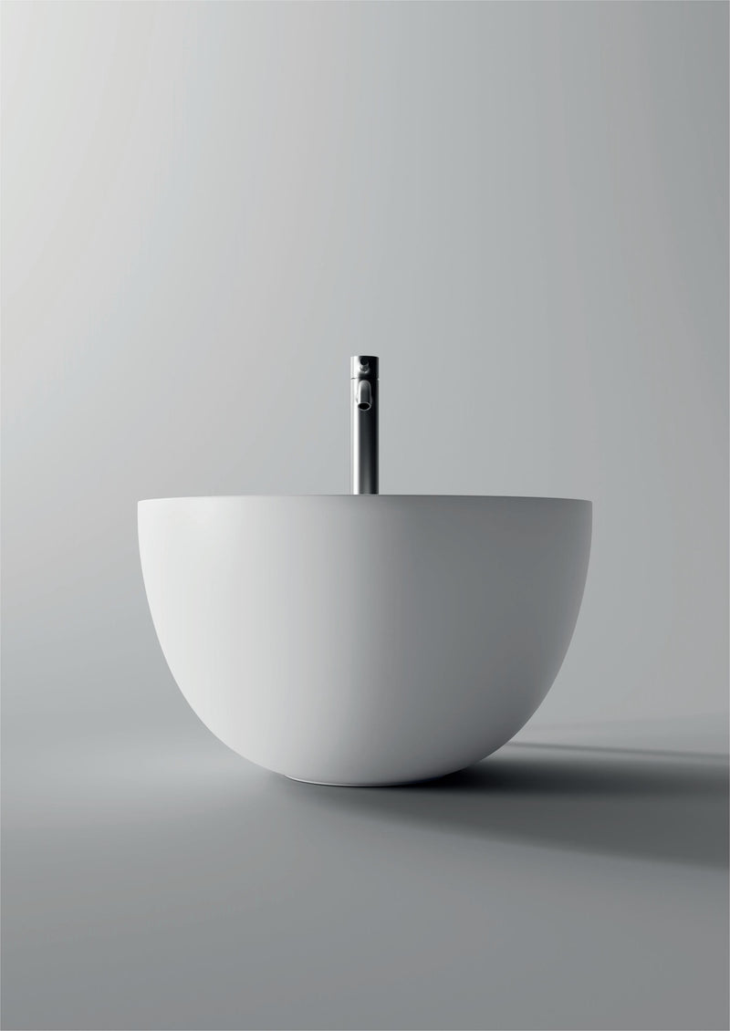 Washbasin / Lavabo Unica Round 50 - Alice Ceramica - Italian Bathrooms online store - 100% made in Italy