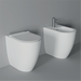 WC Form Zurück zur Wand / Appoggio Square H50 - Alice Ceramica - Italian Bathrooms Online-Shop - 100% hergestellt in Italien