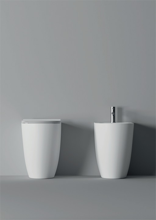 WC Form Terug naar Wall / Appoggio Square H50 - Alice Ceramica - Italian Bathrooms online winkel - 100% gemaakt in Italië