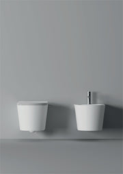 WC Form Hung / Sospeso Square - Alice Ceramica - Italian Bathrooms online store - 100% made in Italy