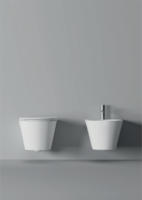 WC Hide Colgante / Sospeso Redondo 57cm x 37cm - Alice Ceramica - Italian Bathrooms tienda online - 100% made in Italy