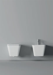 WC Hide Hung / Sospeso Square 55cm x 35cm - Alice Ceramica - Italian Bathrooms online store - 100% made in Italy